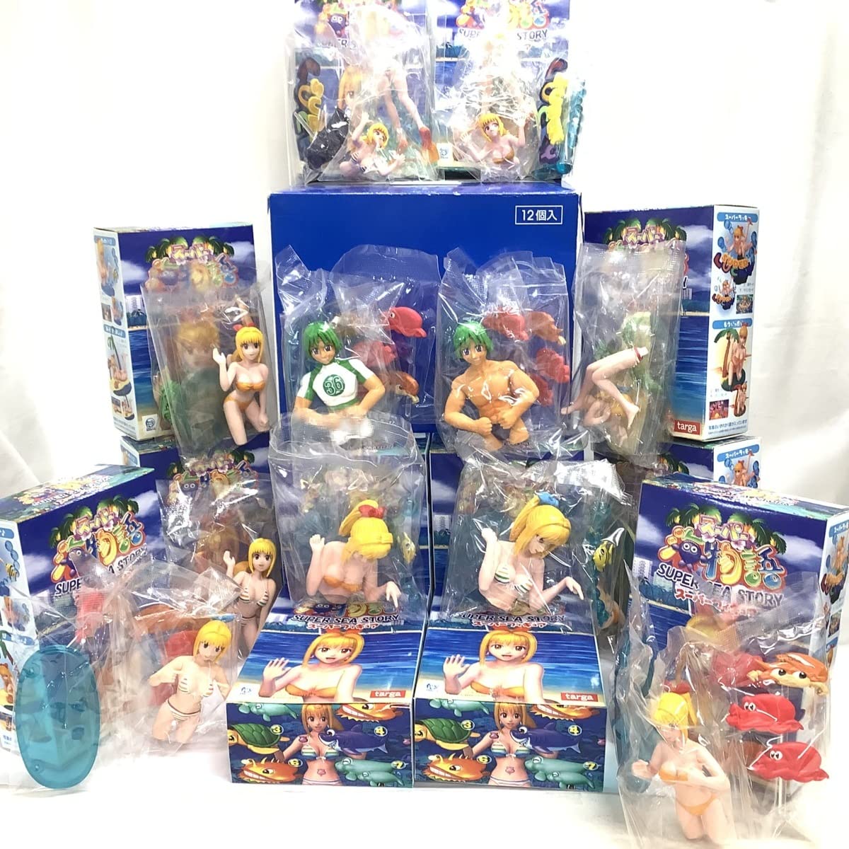 激レア未使用品 targa スーパー海物語スーパーフィギュア 1ケース12個入 Amazon | スーパー海物語 スーパーフィギュア 12種セット（セミコンプ